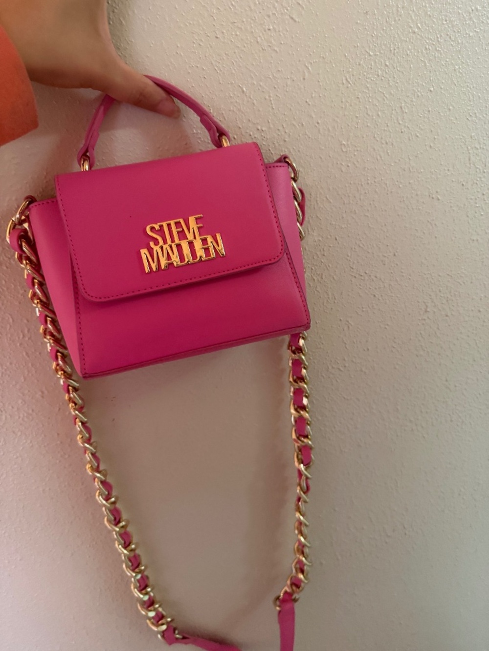 Steve Madden pink bag